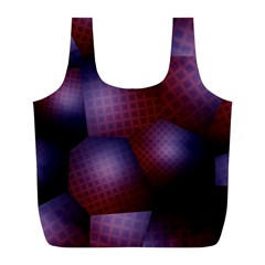 Fractal Rendering Background Full Print Recycle Bag (l) by Pakrebo