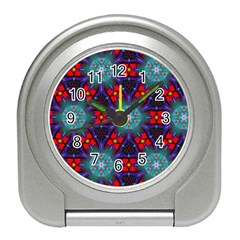 Ornament Colorful Background Color Travel Alarm Clock