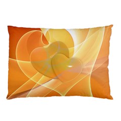 Lines Wave Heart Love Smile Pillow Case by Pakrebo