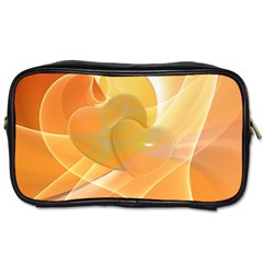 Lines Wave Heart Love Smile Toiletries Bag (two Sides) by Pakrebo