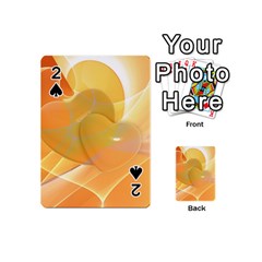 Lines Wave Heart Love Smile Playing Cards 54 (mini) by Pakrebo