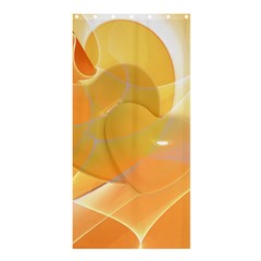 Lines Wave Heart Love Smile Shower Curtain 36  X 72  (stall)  by Pakrebo