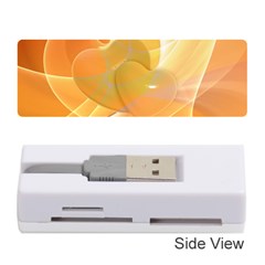 Lines Wave Heart Love Smile Memory Card Reader (stick) by Pakrebo