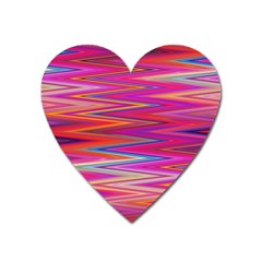 Seamless Digital Tile Texture Heart Magnet