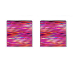 Seamless Digital Tile Texture Cufflinks (Square)