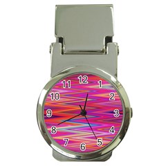 Seamless Digital Tile Texture Money Clip Watches