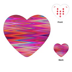 Seamless Digital Tile Texture Playing Cards (Heart)