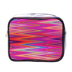 Seamless Digital Tile Texture Mini Toiletries Bag (One Side)