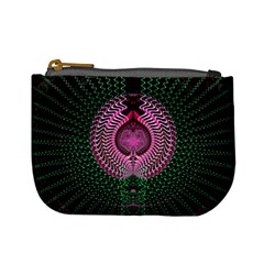 Fractal Traditional Fractal Hypnotic Mini Coin Purse by Pakrebo