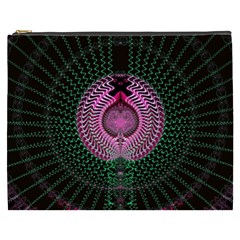 Fractal Traditional Fractal Hypnotic Cosmetic Bag (xxxl)