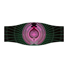 Fractal Traditional Fractal Hypnotic Stretchable Headband by Pakrebo