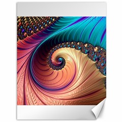 Fractal Multi Colored Fantasia Canvas 36  X 48  by Pakrebo