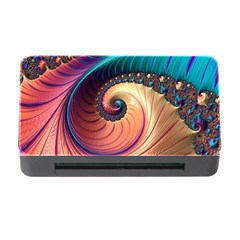 Fractal Multi Colored Fantasia Memory Card Reader With Cf by Pakrebo