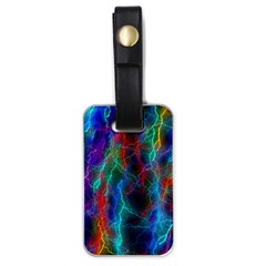 Wizzard Flashes Pattern Abstract Luggage Tags (one Side)  by Pakrebo