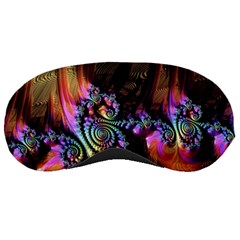 Fractal Colorful Background Sleeping Masks by Pakrebo