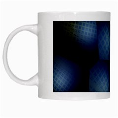 Fractal Rendering Background Green White Mugs by Pakrebo