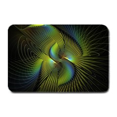 Fractal Abstract Design Fractal Art Plate Mats by Pakrebo