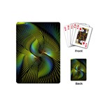 Fractal Abstract Design Fractal Art Playing Cards (Mini) Back