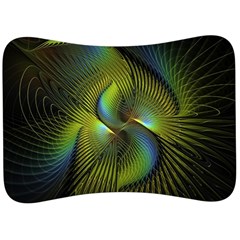 Fractal Abstract Design Fractal Art Velour Seat Head Rest Cushion