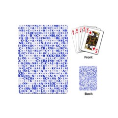 Blockchain Cryptography Playing Cards (mini)