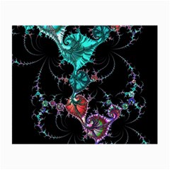 Fractal Colorful Abstract Aesthetic Small Glasses Cloth (2-side)