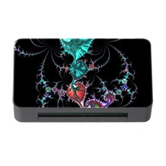 Fractal Colorful Abstract Aesthetic Memory Card Reader With Cf by Pakrebo