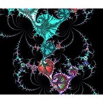 Fractal Colorful Abstract Aesthetic Deluxe Canvas 14  x 11  (Stretched) 14  x 11  x 1.5  Stretched Canvas