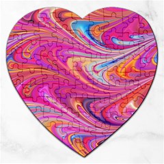 Seamless Digital Tile Texture Jigsaw Puzzle (heart) by Pakrebo