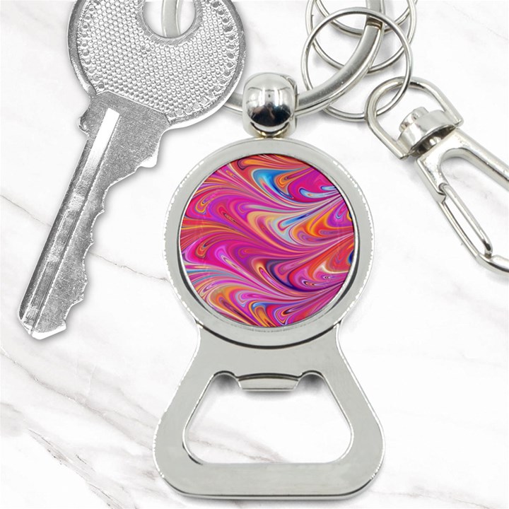 Seamless Digital Tile Texture Bottle Opener Key Chains