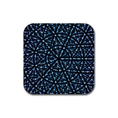 Blockchain Cryptography Rubber Coaster (square) 