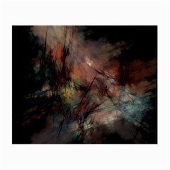 Abstract Fractal Digital Backdrop Small Glasses Cloth (2-side)