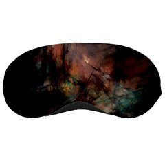 Abstract Fractal Digital Backdrop Sleeping Masks by Pakrebo