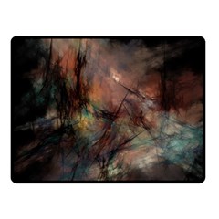 Abstract Fractal Digital Backdrop Fleece Blanket (small) by Pakrebo