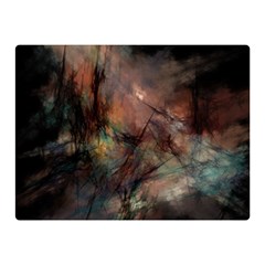 Abstract Fractal Digital Backdrop Double Sided Flano Blanket (mini)  by Pakrebo