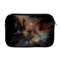 Abstract Fractal Digital Backdrop Apple Macbook Pro 17  Zipper Case by Pakrebo