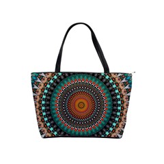 Ornament Circle Picture Colorful Classic Shoulder Handbag by Pakrebo