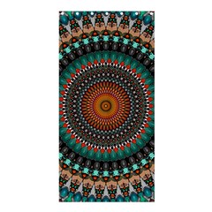 Ornament Circle Picture Colorful Shower Curtain 36  X 72  (stall)  by Pakrebo