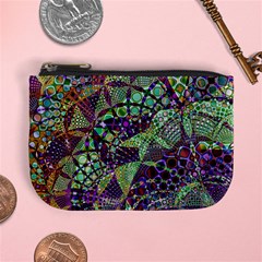 Background Design Art Artwork Mini Coin Purse by Pakrebo