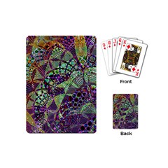 Background Design Art Artwork Playing Cards (mini)