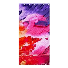 Abstract Art Background Paint Shower Curtain 36  X 72  (stall)  by Pakrebo