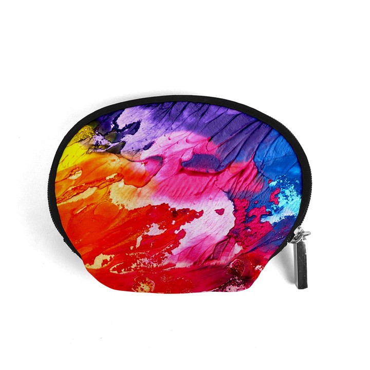 Abstract Art Background Paint Accessory Pouch (Small)