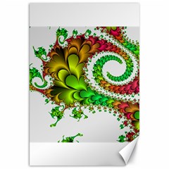 Fractal Abstract Aesthetic Pattern Canvas 20  X 30  by Pakrebo