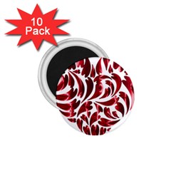 Abstract Geometric Art Fractal 1 75  Magnets (10 Pack)  by Pakrebo