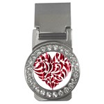 Abstract Geometric Art Fractal Money Clips (CZ)  Front