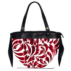 Abstract Geometric Art Fractal Oversize Office Handbag (2 Sides) by Pakrebo