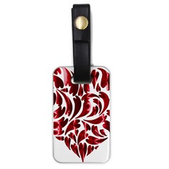 Abstract Geometric Art Fractal Luggage Tags (one Side)  by Pakrebo