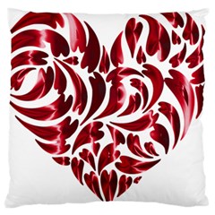 Abstract Geometric Art Fractal Standard Flano Cushion Case (one Side) by Pakrebo