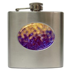 Fractal Rendering Background Hip Flask (6 Oz)