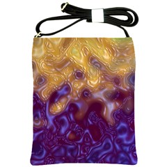 Fractal Rendering Background Shoulder Sling Bag by Pakrebo