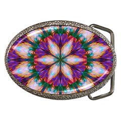 Seamless Abstract Colorful Tile Belt Buckles by Pakrebo